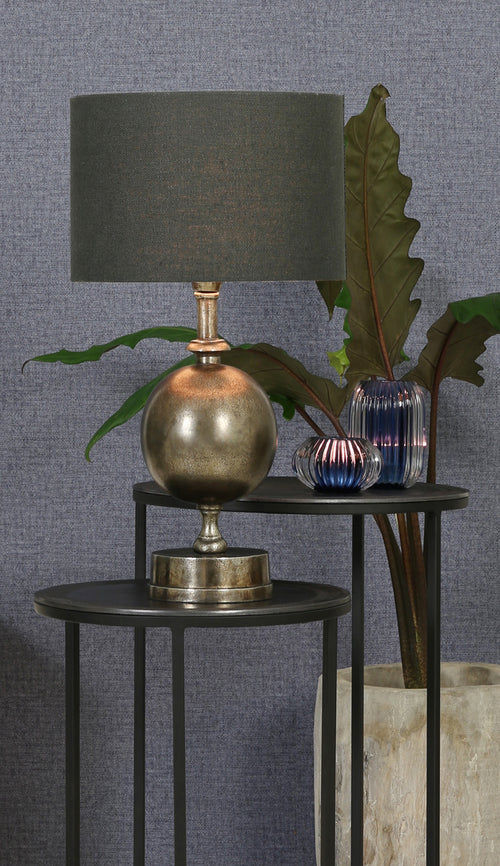 Light & Living lampenkap LIVIGNO - Ø30x21cm - grijs - vtwonen shop