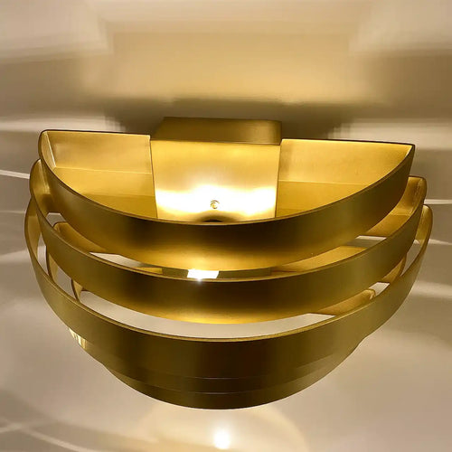 Highlight wandlamp Scudo - 1 lichts - 12.5  x 10.5   cm - brons - vtwonen shop