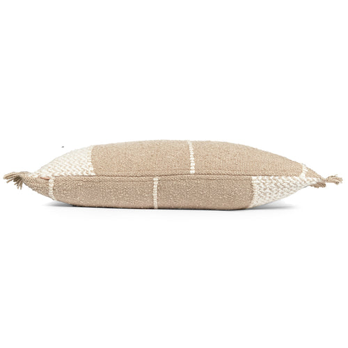Malagoon kussen Berber - haverbeige - 35x60cm