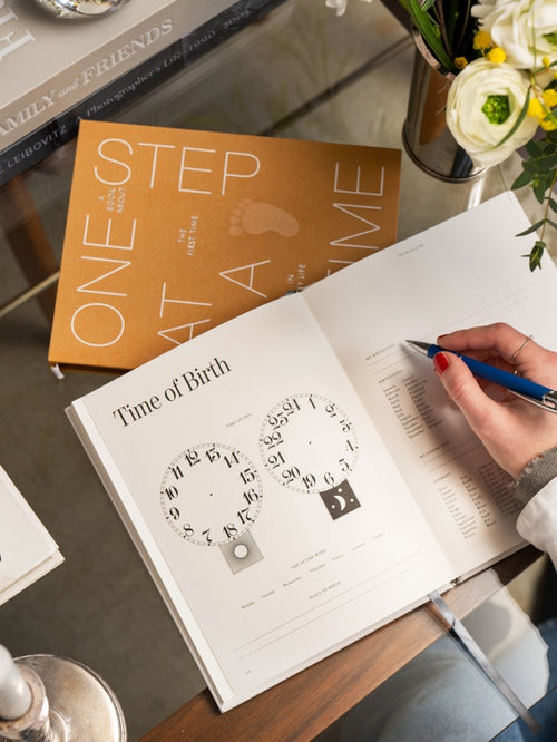 Printworks Fill-in Books - One Step at a Time - Baby Invulboek - vtwonen shop