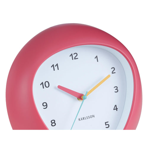 Karlsson wandklok Funky Vibes - rood - Ø25.5cm - vtwonen shop