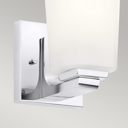 Elstead Kichler Roehm Badkamer Wandlamp Gepolijst Chroom, IP44