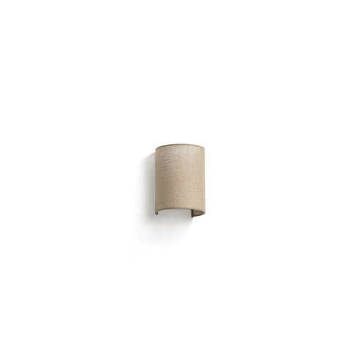 Faro Otton Ronde Jute Up Down Wandlamp Verticaal