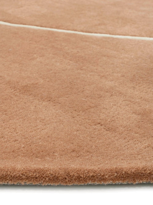 Vloerkleed Abstract en verfijnd Flow of Nature Rond 200 cm Rond - vtwonen shop