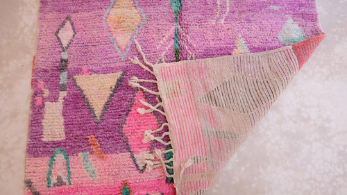 AFK Living vloerkleed Berber - handgemaakt - Wol - 140 x 200 cm