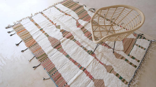 AFK Living vloerkleed Berber - handgemaakt - Wol - 205 x 281 cm