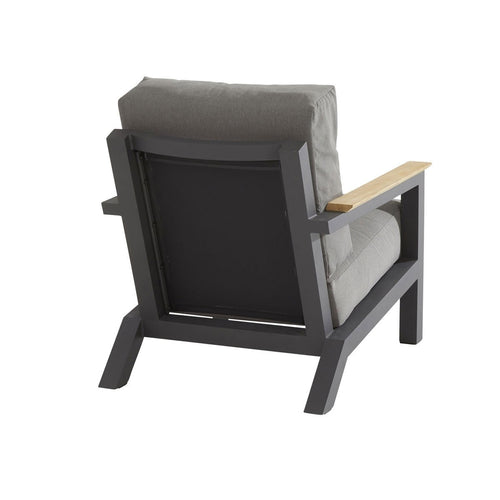 4 Seasons loungestoel Capitol donker grijs - vtwonen shop