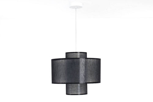 bpskoncept hanglamp Twin - zwart - Ø35 cm