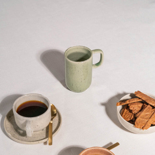 Salt & Pepper - Beker 30cl sage Blush - Set van 4 - vtwonen shop