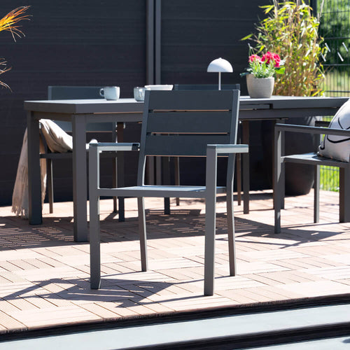 Home Deluxe Tuinstoel MADERA Hoeveelheid: 4