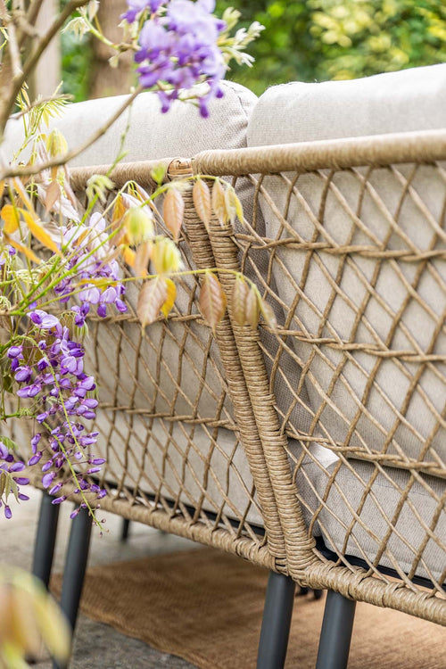 Wicker lounge-diningset Allasio - 9 persoons - Garden Impressions - vtwonen shop