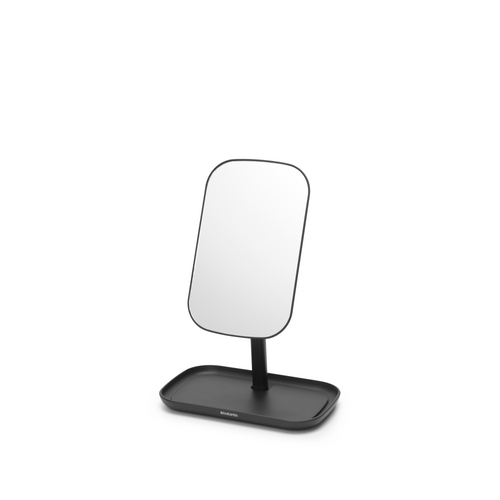 Brabantia Spiegel met accessoire schaal - Dark Grey