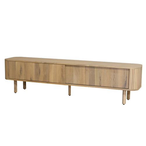 DÉJA Living Tv-Meubel Élise - Naturel - Eikenhout - 200cm - vtwonen shop