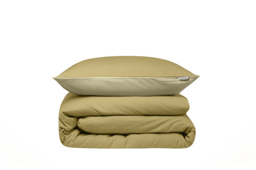 Beddinghouse Dekbedovertrek Warm - 140 x 200/220 cm - Geel