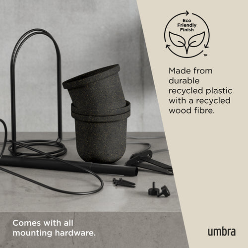 Umbra Triflora hangende bloempotten, set van 5 - vtwonen shop