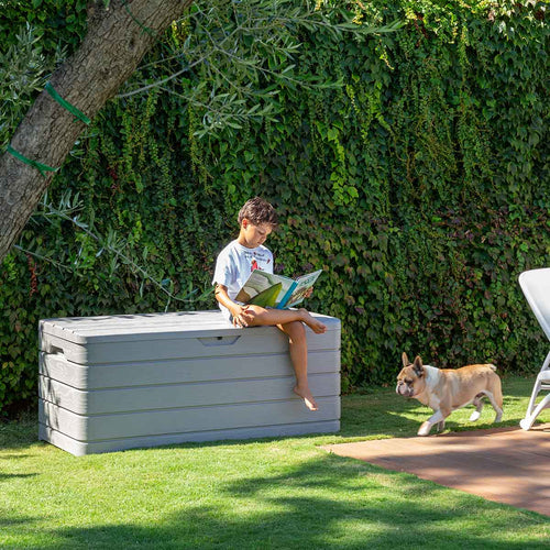 Toomax opbergbox Dolomiti - warm grijs 640 liter - vtwonen shop