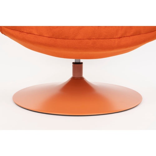 Housecraft Living Beefy Fauteuil Draaibaar Oranje