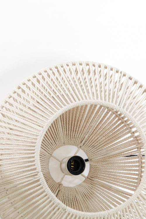 Light & Living hanglamp DEYA - Ø40x24cm - wit - vtwonen shop