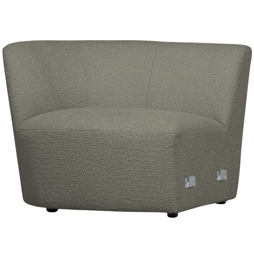 WOOOD Coco Element Met Arm Links - Polyester - Warm Groen - 70x77x72 - vtwonen shop