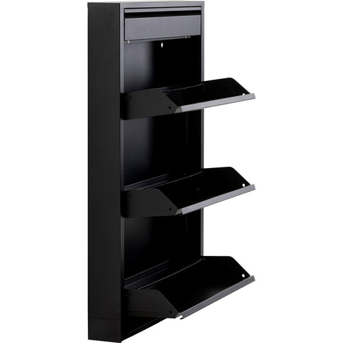 Kare Design Schoenenkast Caruso - zwart - 3+1 laden - vtwonen shop