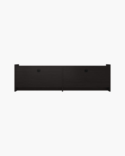 noo.ma Hido TV-meubel 165 cm, Black Oak Melamine