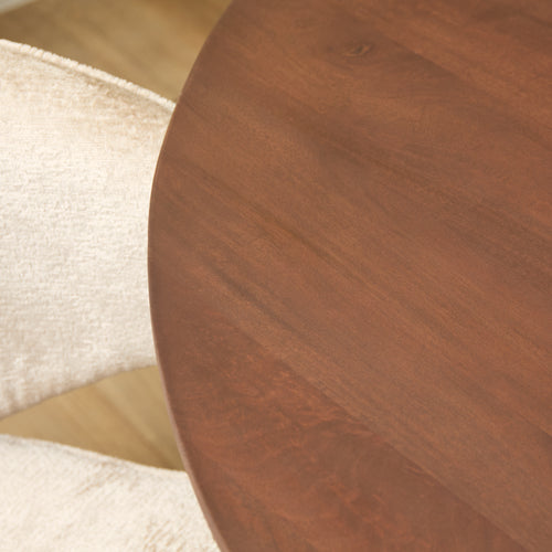 Starfurn  eettafel Lima - bruin - 150x150x76cm