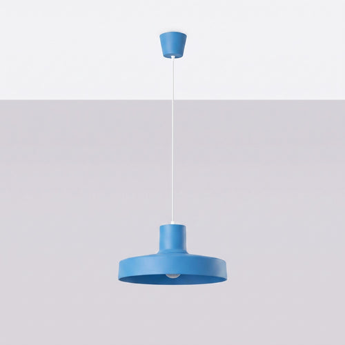 Sollux Lighting Hanglamp BILO azuur - 35x35x120cm