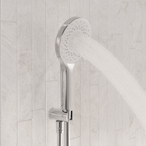 LOMAZOO inbouwdoucheset Cassia - met thermostaatkraan & ronde handdouche - chroom