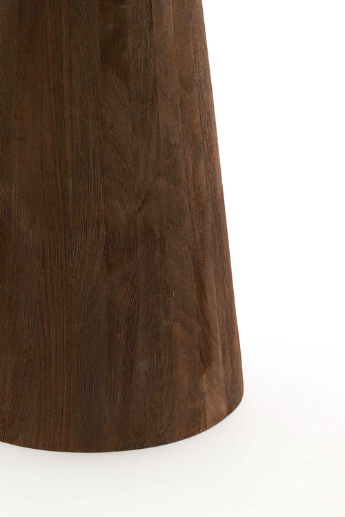 Light & Living bijzettafel DEGO - Ø45x59cm - bruin - vtwonen shop