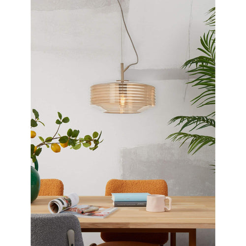 it's about RoMi hanglamp VERONA - bruin - Ø35cm - vtwonen shop