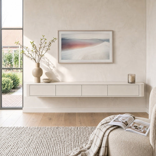 DÉJA Living Tv-meubel Lino - Beige - 240x40x25cm