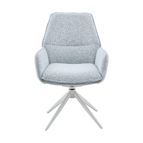 Starfurn eetkamerstoel Hera - grijs - 63x63x83cm - Set van 2
