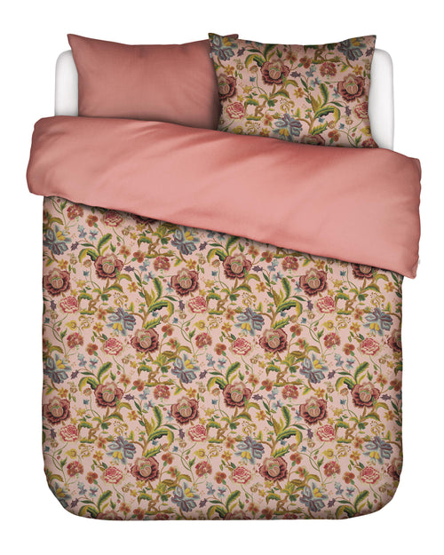 Essenza Roselina dekbedovertrek - Lits-Jumeaux - 240x200/220 cm - Evening rose