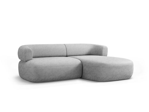 Micadoni rechter hoekbank Jenny 5-zits, chenille geld - 145x200x73cm