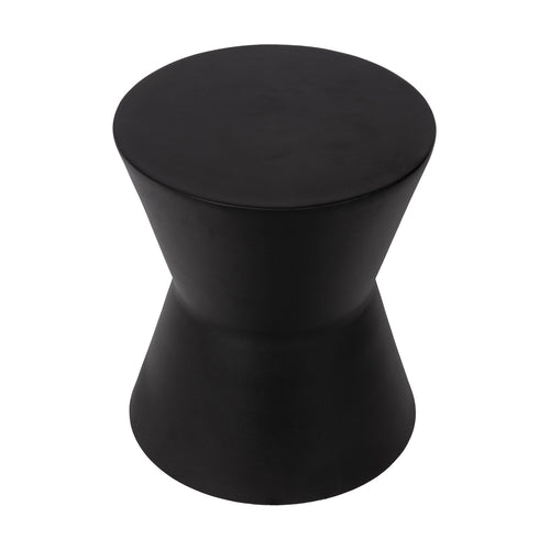 Atmooz bijzettafel Amante - zwart - Ø 41 x H 45 cm