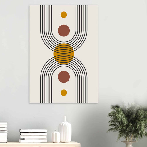 Artfulprints  Boho – Solar form   poster 70x100 cm - vtwonen shop
