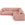 Cosmopolitan Design Symmetrische hoekbank Nolio 5-zits, chenille roze - 252x252x72cm