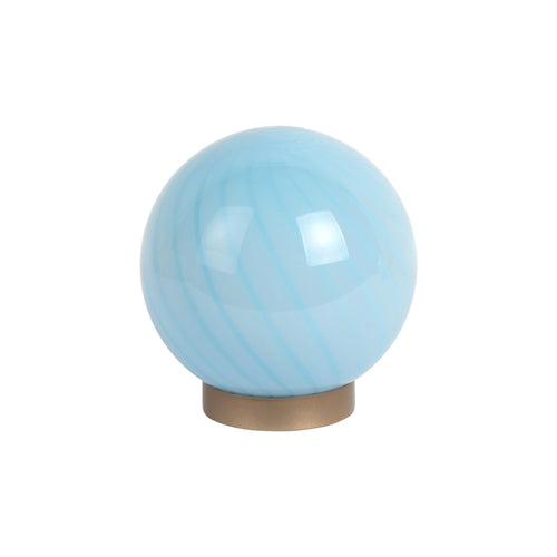 Leitmotiv tafellamp Summer Globe - blauw - 15.2x15.2x16.7cm - vtwonen shop