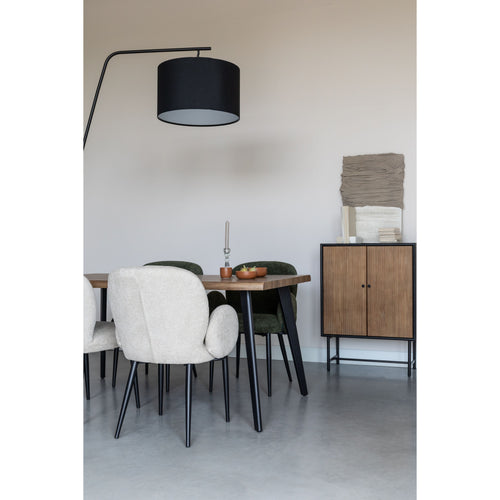 Housecraft Living Alaz Eetkamerstoelen met armleuning Groen - Set van 2 - vtwonen shop