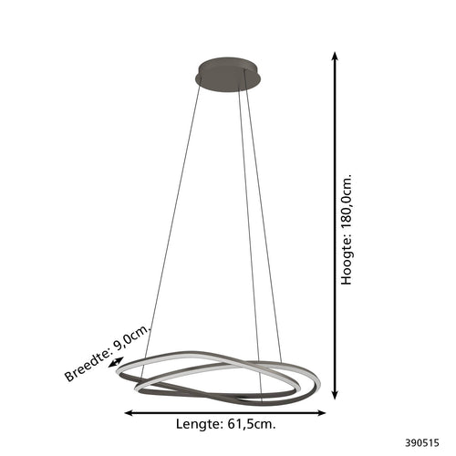 Stars of Light hanglamp Guntin - brons