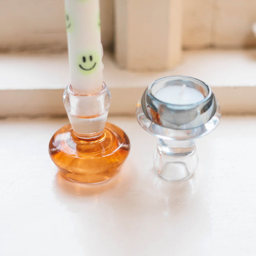 Ona - Kandelaar H7,5cm tangerine Mood - Set van 2 - vtwonen shop