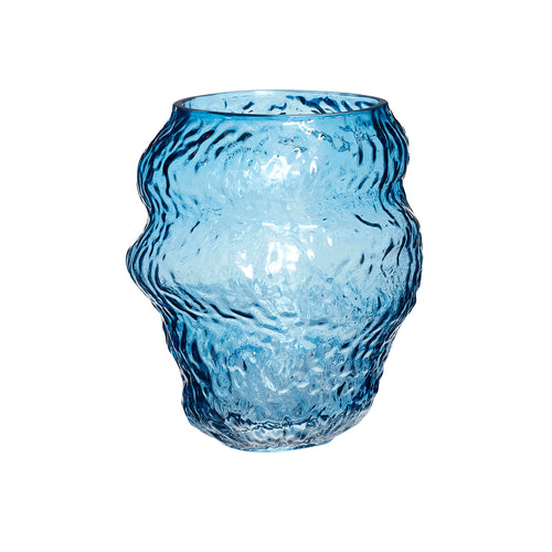 Hübsch vaas Aurora - glas - ø17xh18cm