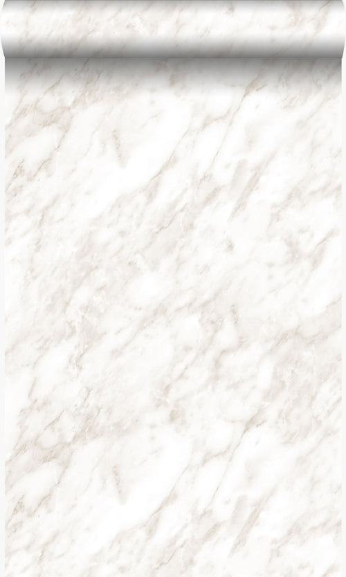 Origin Wallcoverings behang marmer lichtbeige - 53 cm x 10.05 m - 347390