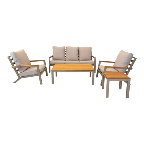 Lesli Living loungebank Donnan - beige - 175x99x79cm