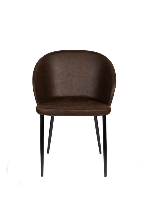 Housecraft Living Hadid Stoel Bruin - Set van 2 - vtwonen shop