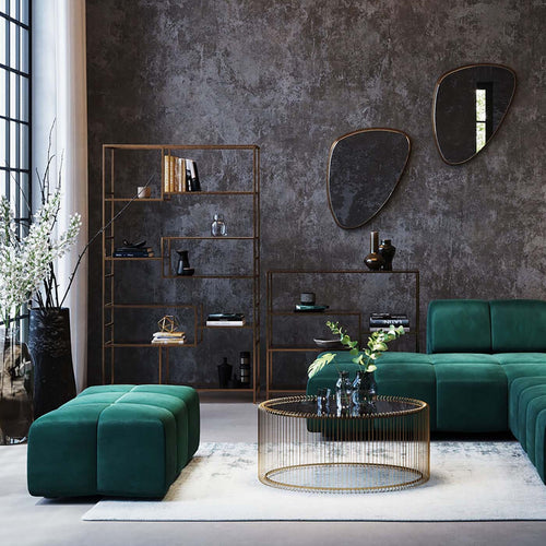 Kare Design Kruk Belami Donkergroen