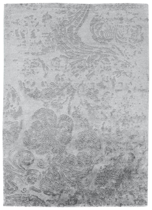 Laagpolig vloerkleed MOMO Rugs Senses Baroque Silver 250x350 cm - vtwonen shop