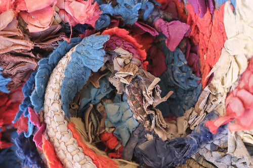 AFK Living vloerkleed Berber - handgemaakt - Gerecyclede textiel - 71 x 168 cm - vtwonen shop