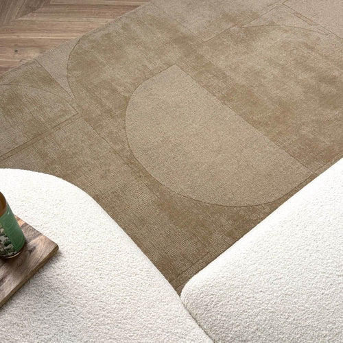 Wollen vloerkleed Twig beige/bruin - Interieur05 - 240 x 340 cm - vtwonen shop