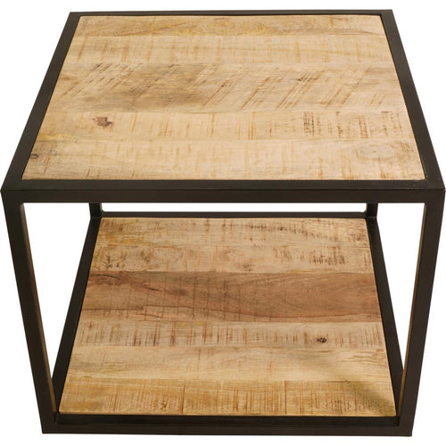 Lesli Living sidetable Jack - zwart - 50x50x40cm
